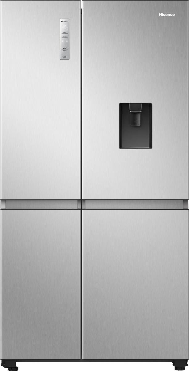 Frigorifero Side-by-Side Libera Installazione Hisense RS840N4WCE 649L Classe E Acciaio Inox