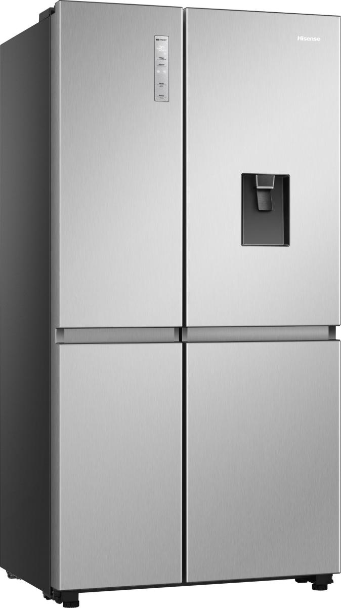 Frigorifero Side-by-Side Libera Installazione Hisense RS840N4WCE 649L Classe E Acciaio Inox