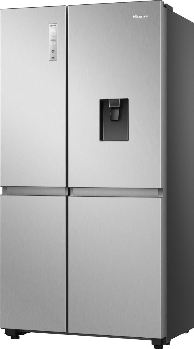Frigorifero Side-by-Side Libera Installazione Hisense RS840N4WCE 649L Classe E Acciaio Inox
