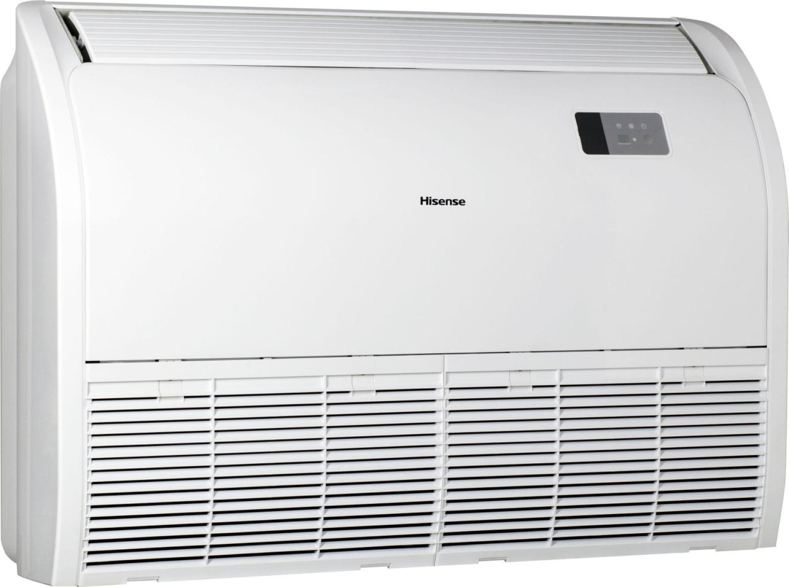 Condizionatore Climatizzatore Hisense Inverter A Pavimento/Soffitto Monosplit R-32 AVT71UR4RB8/AUW71U4RJ7 24000 BTU Wi-Fi Optional - Comando Incluso
