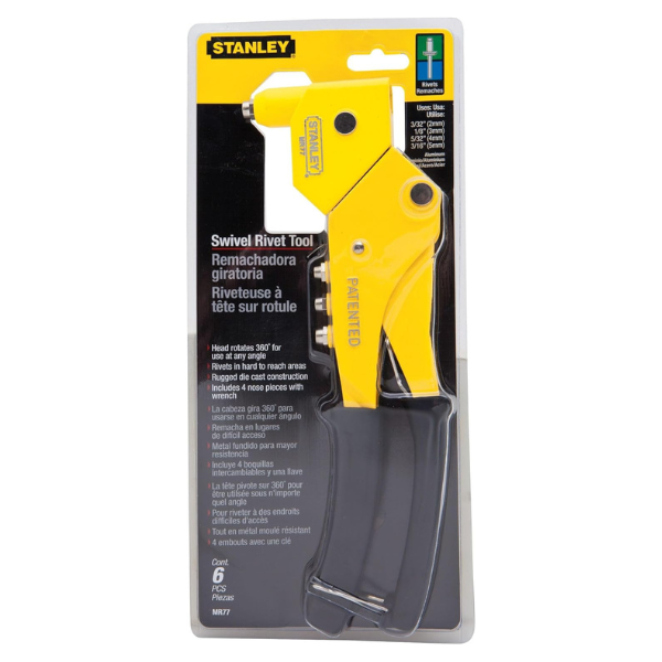 STANLEY Rivettatrice Manuale MR77