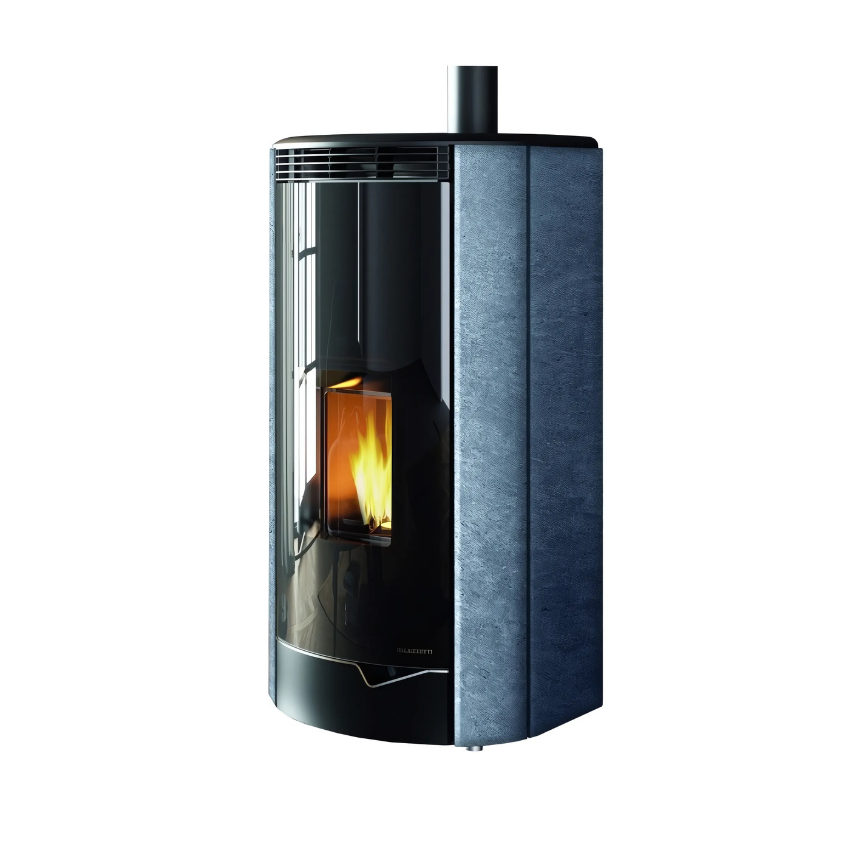 Stufa a Pellet ad Aria Palazzetti Ecofire Marianne US PRO 2 Da 9 Kw
