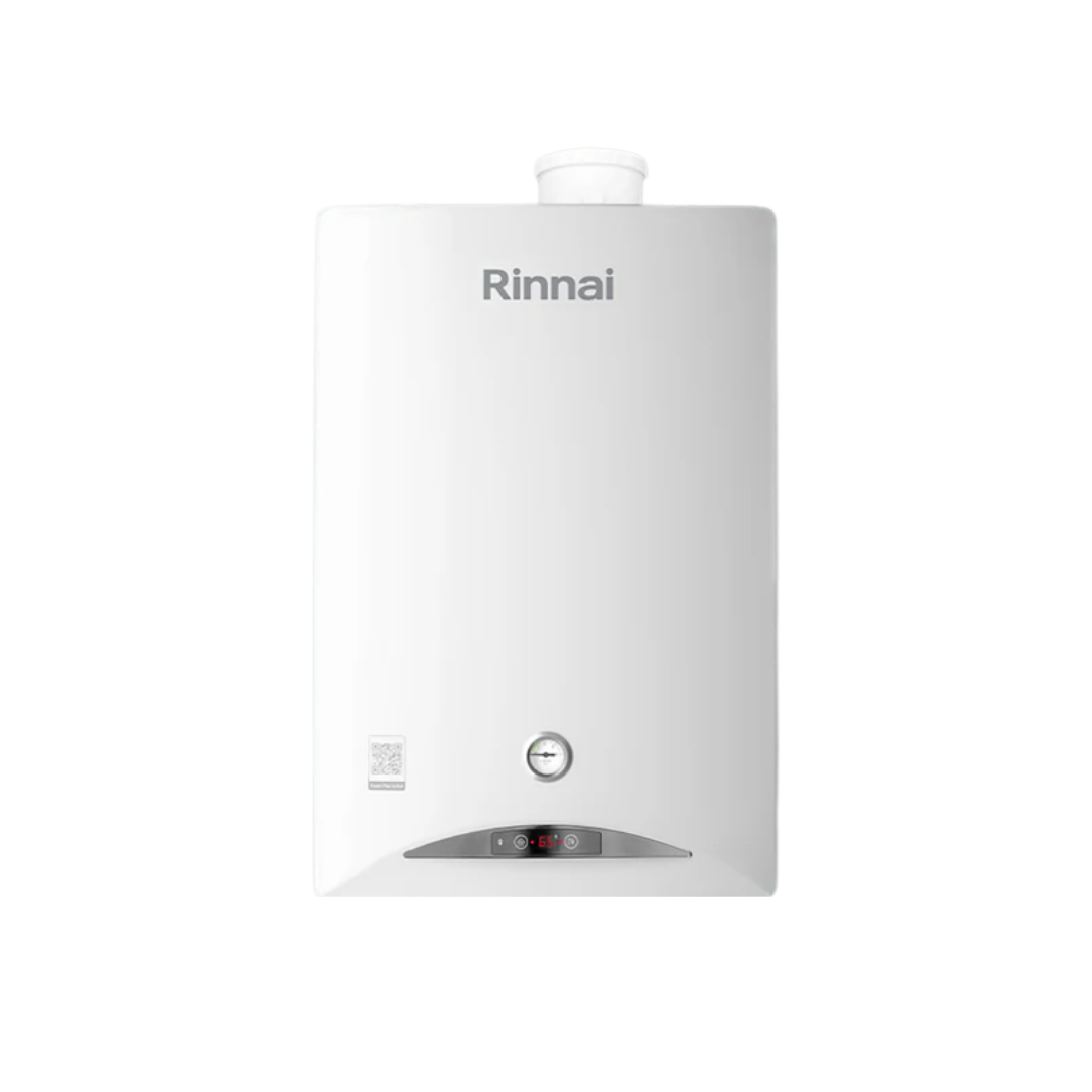 Caldaia a Condensazione Rinnai Zen 24 Kw Low Nox GPL Cod. REB-KBI2424FF-LPG - Wi-Fi e Neutralizzatore Integrati - Completa di Kit Scarico Fumi