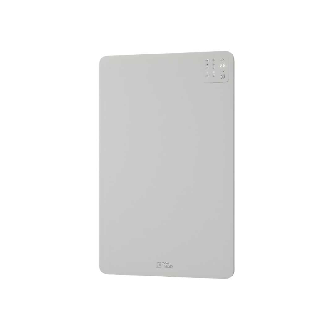 Terminale Idronico Ideal Clima Modello Yoga 250 Spessore 9 Cm Cod. TYG02D - Wi-Fi Optional e Comando a Bordo Incluso (Porta Salviette Non Incluso)