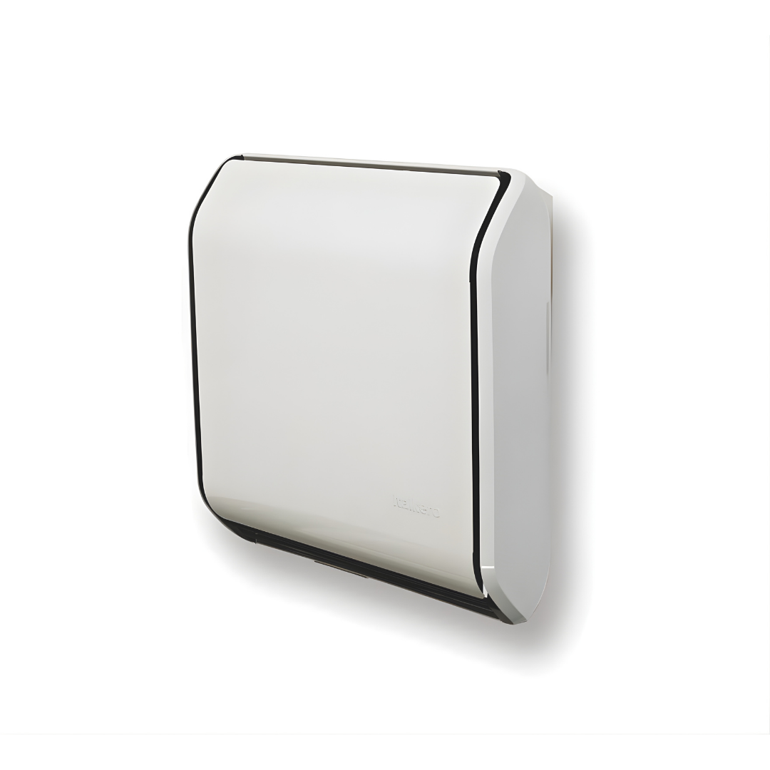 Radiatore A Gas Stufa Convettiva Italkero Stratos MB 9.0 KW Metano Colore Bianco + Kit Per Scarico Fumi