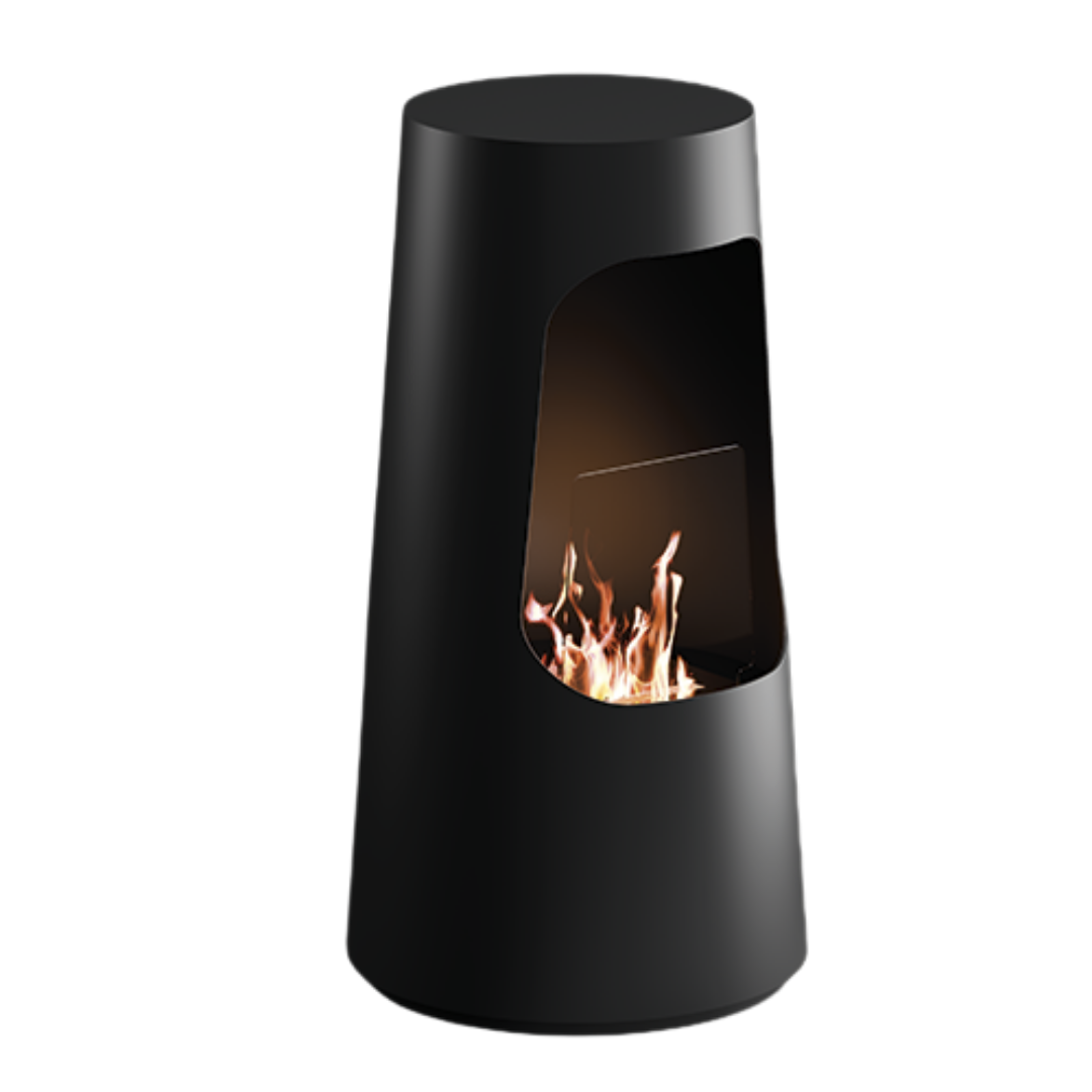 TECNOAIR SYSTEM Camino a Bioetanolo Ruby da Pavimento Modello DUBAI Da 2,5 kW - Vari Colori