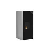 Termostufa a Pellet Palazzetti Ecofire Dadò Idro TC 15 Kw - Vari Colori