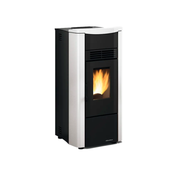 Stufa A Pellet La Nordica Extraflame Mod. Giusy Plus 5.0 Canalizzata 7,5 KW Bianca