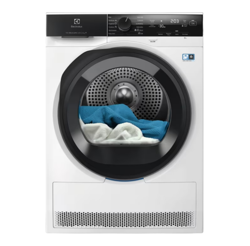 Asciugatrice Libera installazione Caricamento Frontale Electrolux DelicateCare 700 EW7H48GY 8 kg A+++ Bianco