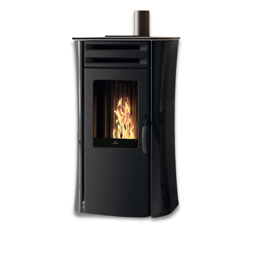 Stufa a Pellet EdilKamin Modello Dania Air Tight Da 6 Kw - Vari Colori