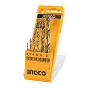 INGCO Set 6 Punte Trapano Per Metallo