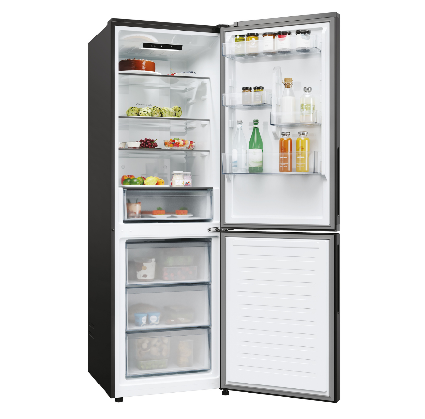 Frigorifero Con Congelatore Libera installazione Candy Fresco 300 CNCQ2T618EB 355L Classe E Nero