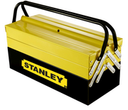 STANLEY Cassetta Portautensili a 5 Scomparti (Senza Attrezzatura)