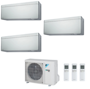 Condizionatore Climatizzatore Daikin Bluevolution Trial Split Stylish New Total Silver R-32 WI-FI 7+7+12 Con 3MXM52N/A