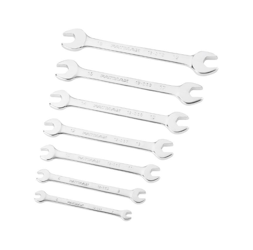 STANLEY Assortimento di 7 Chiavi a Forchetta Doppia FatMax