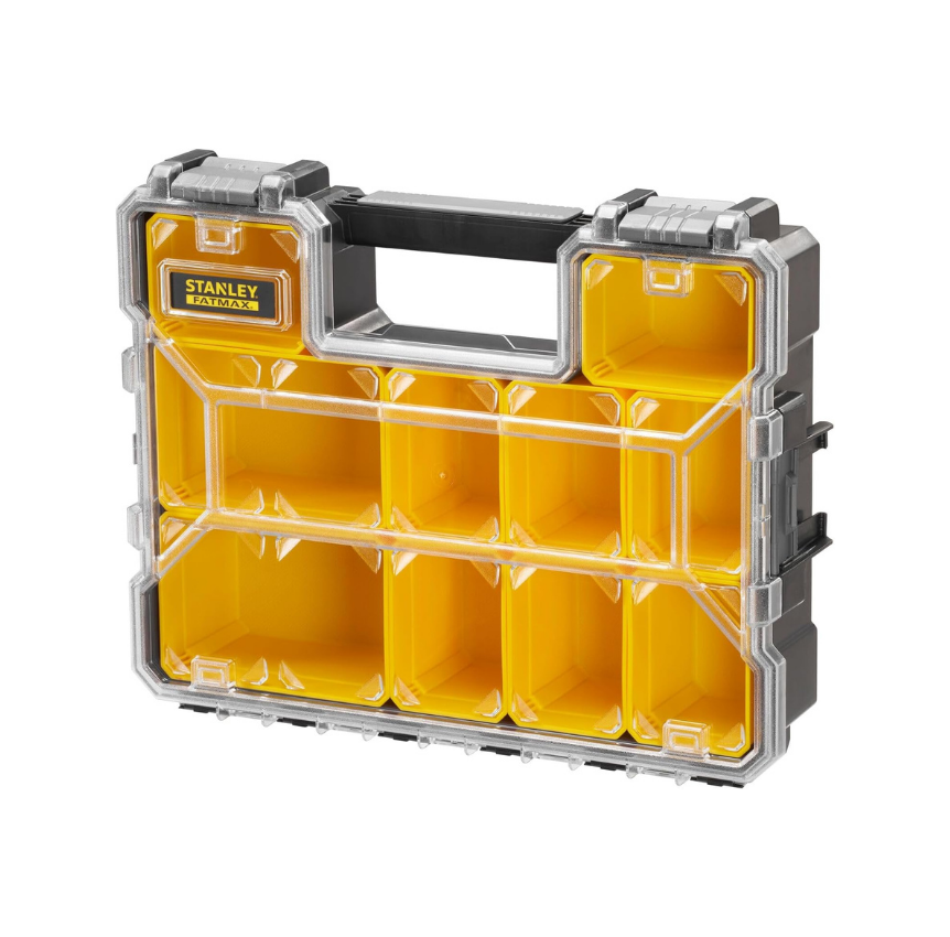 STANLEY Organizer Professionale Profondo a 10 Scomparti FatMax