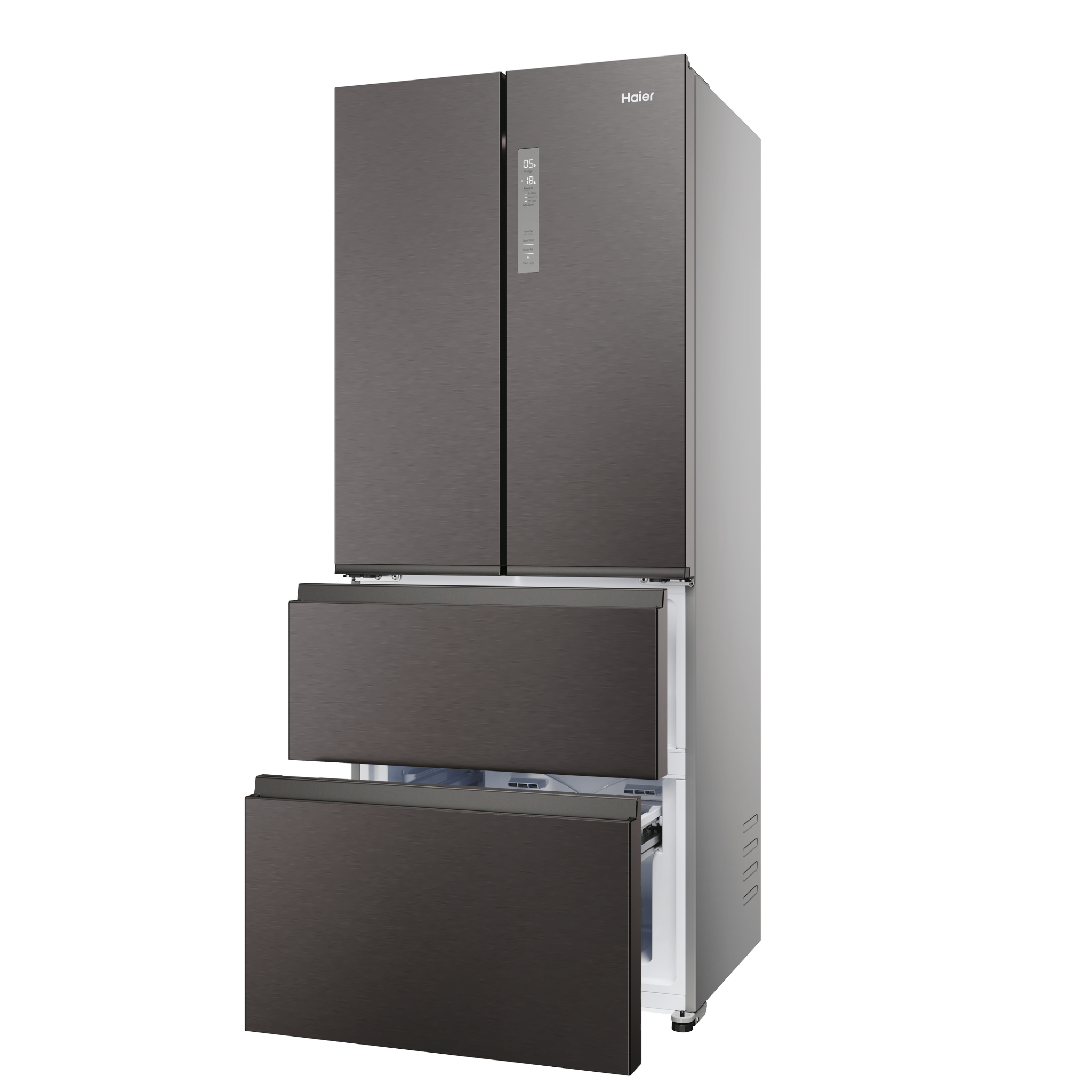 Frigorifero Side-by-Side Libera Installazione Haier HFR3718ENMD 402L Classe E Acciaio inox