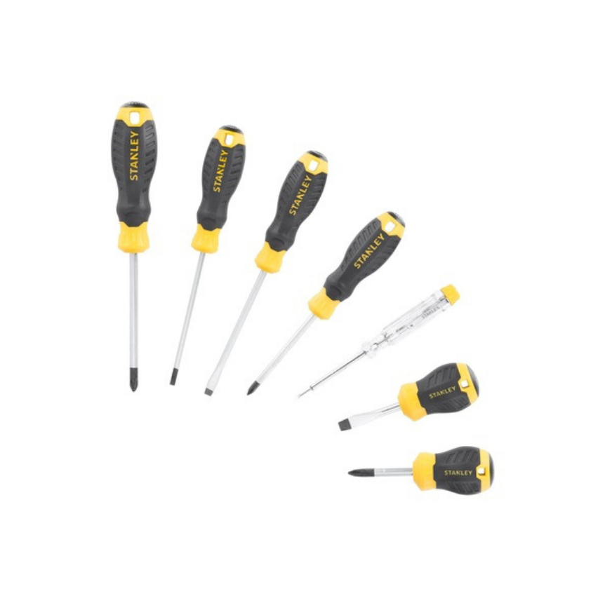 STANLEY Set 6 Giraviti Cushion Grip + Tester