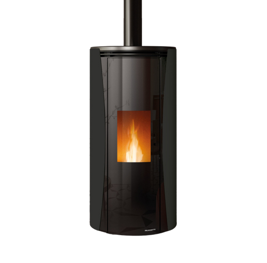 Stufa a Pellet ad Aria Palazzetti Ecofire Vivi TC US 9 Kw - Vari Colori