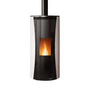 Stufa a Pellet ad Aria Palazzetti Ecofire Vivi TC US 9 Kw - Vari Colori