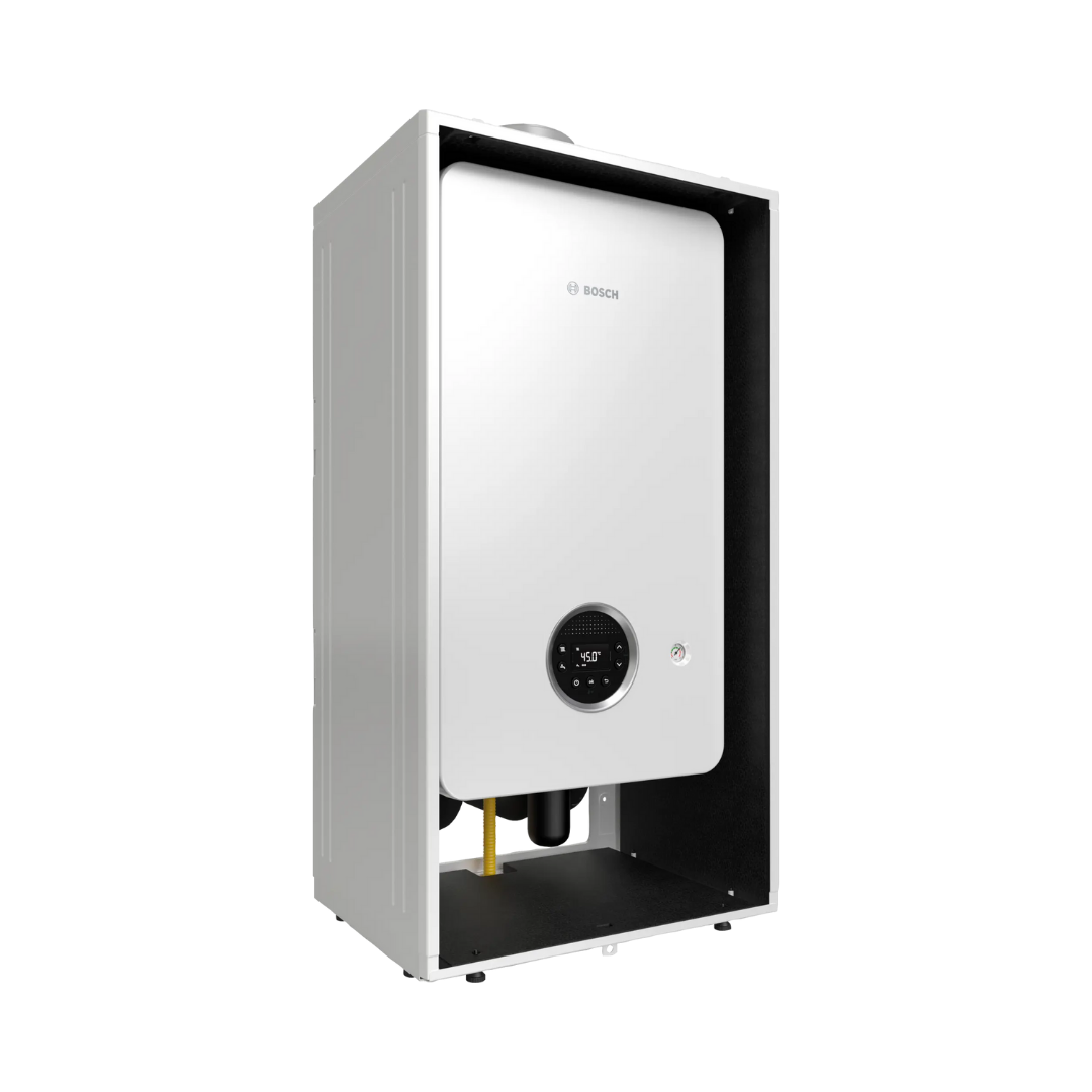 Caldaia a Condensazione Junkers Bosch Modello Condens 2300 W Balcony GC2300 24/30 C KW Metano/GPL Cod. 7735220152 - Completa di Kit Scarico Fumi