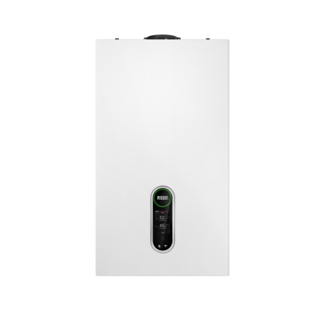 Caldaia a Condensazione Riello Family HM Connect 25 KIS Cod. 20206152 Metano 25 kW - Completa di Kit Scarico Fumi