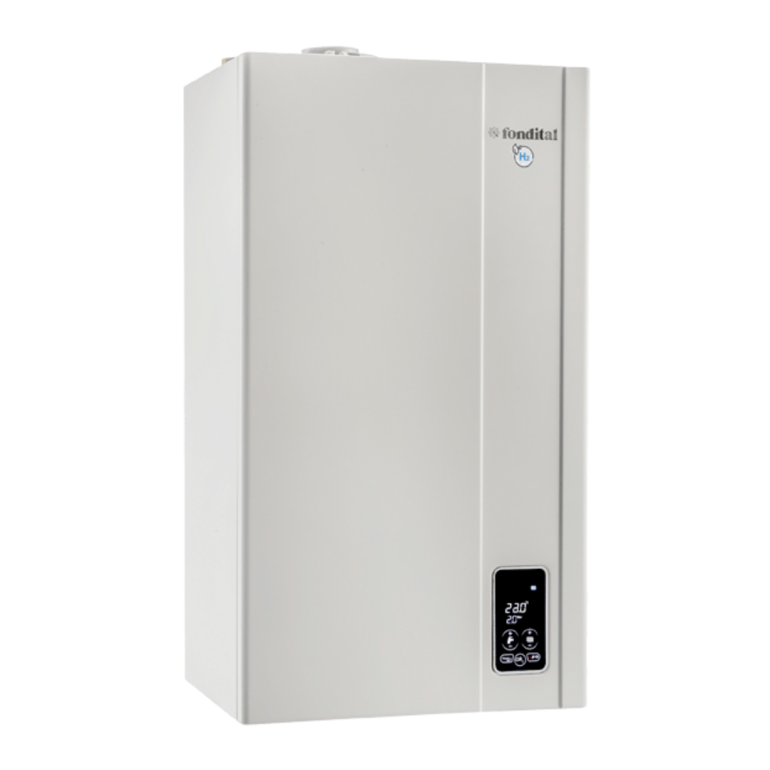 Caldaia Fondital Formentera KC 28 a Condensazione ErP 26 KW Metano Cod. KFOI02KC28 - Completa di Kit Scarico Fumi