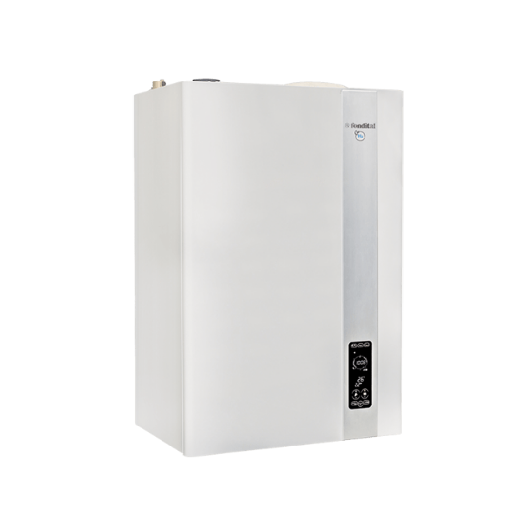 Caldaia a Condensazione Fondital Modello Itaca KB 32 Kw Metano Con Bollitore 45L Cod. KITI02KB32 - Completa di Kit Scarico Fumi