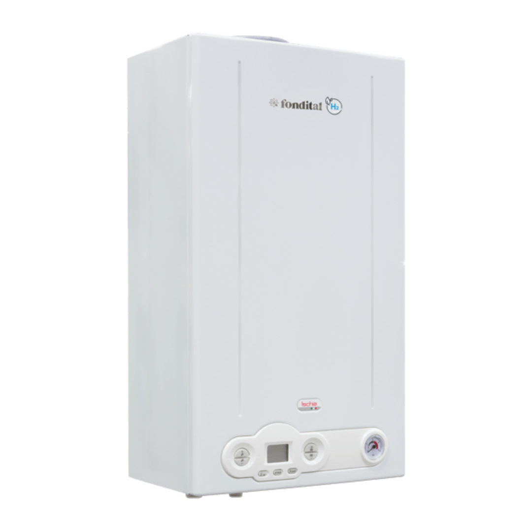 Caldaia a Condensazione Fondital Modello Ischia KC S 28 Kw GPL Cod. KIEI06KC28 - Completa di Kit Scarico Fumi