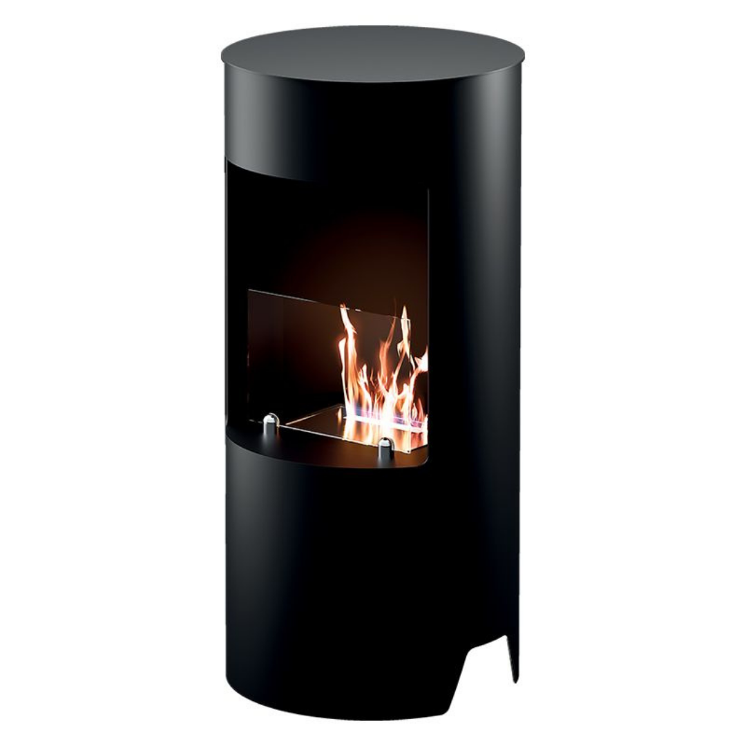 TECNOAIR SYSTEM Camino a Bioetanolo Ruby da Pavimento Modello CORTINA Da 2,5 kW - Vari Colori