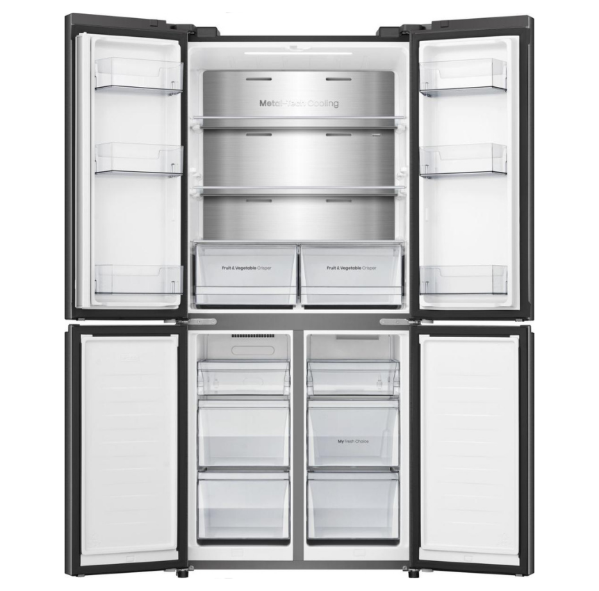 Frigorifero Americano 4 Porte Libera Installazione Hisense RQ5P470SAFE 483L Classe E