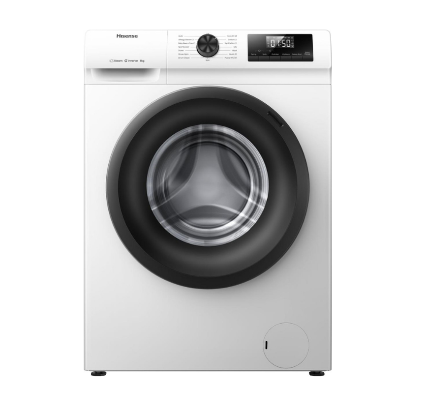 Lavatrice Libera Installazione Caricamento Frontale Hisense WF1Q1041BW 10 kg 1400 Giri/min Bianco Classe A