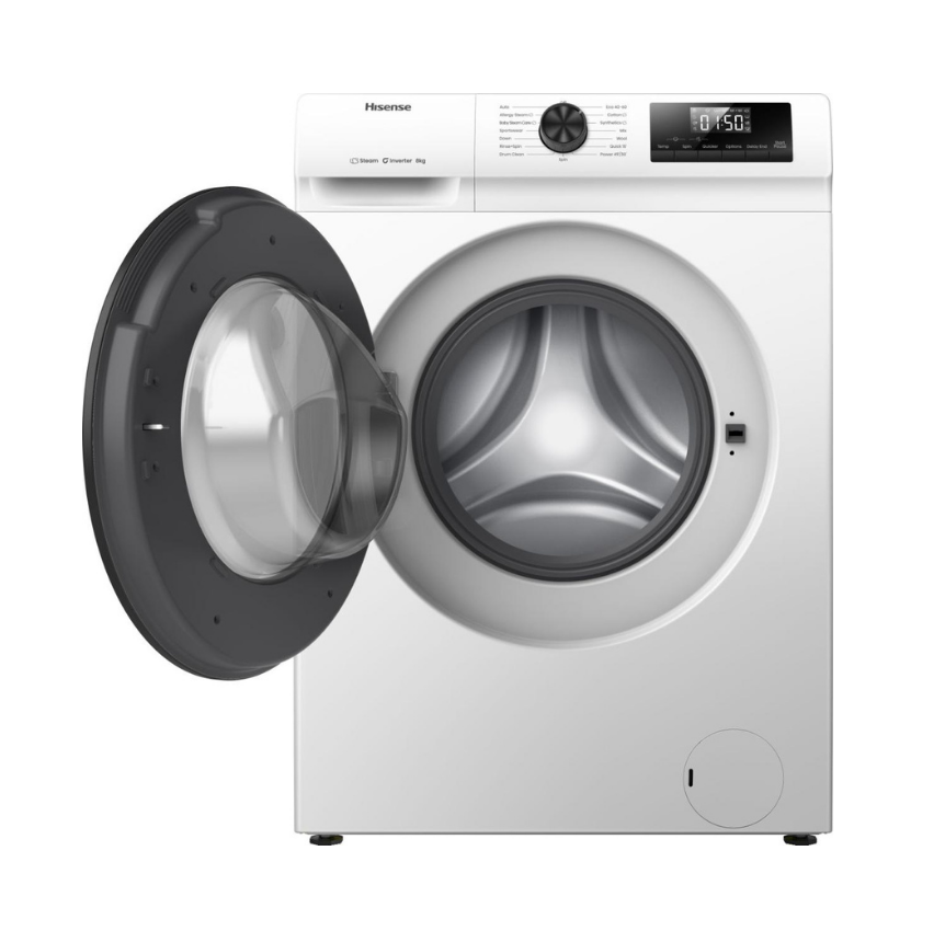 Lavatrice Libera Installazione Caricamento Frontale Hisense WF1Q1041BW 10 kg 1400 Giri/min Bianco Classe A
