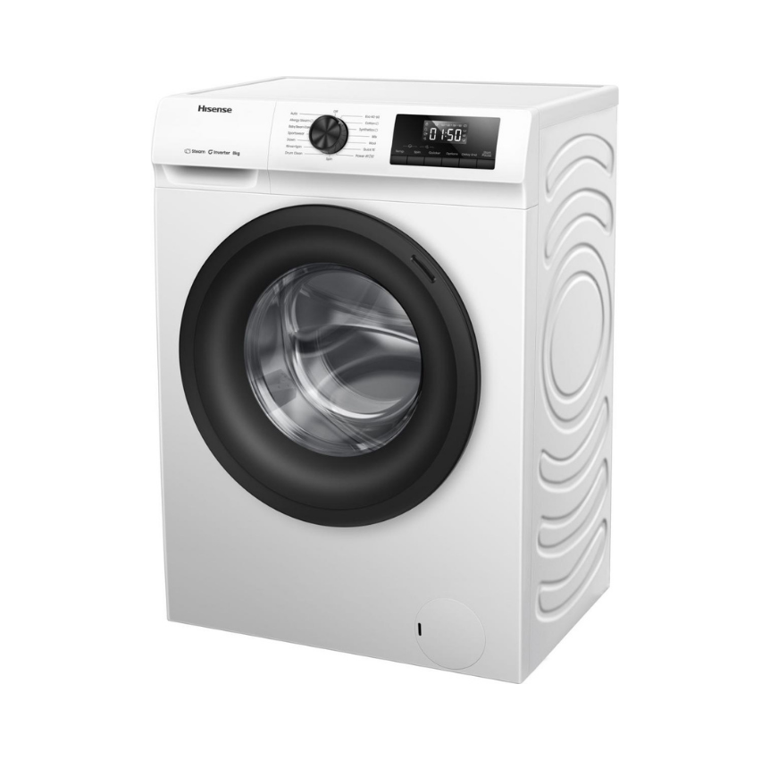 Lavatrice Libera Installazione Caricamento Frontale Hisense WF1Q8041BW 8 kg 1400 Giri/min Bianco Classe A