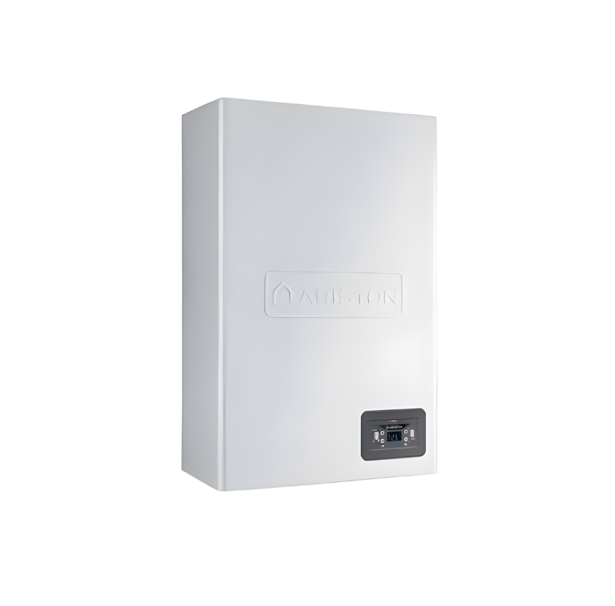 Caldaia A Condensazione Ariston Cares Premium Ext 25 kW Metano Per Esterno Con Display Integrato Cod. 3301616 - Completa di Kit Scarico Fumi