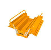 INGCO Cassetta 495 Estendibile a 5 Scomparti (Senza Attrezzatura)