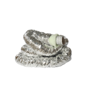 ECOCLIMA Condotto Flessibile Isolato ET SA10 Therm Antibatterico e Antimuffa (10 mt) - Vari Diametri