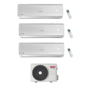 Condizionatore Climatizzatore Ariston Trial Split Inverter Alys R-32 9000+9000+12000 BTU Con TRIALC80 XD0C-O Wi-Fi Optional