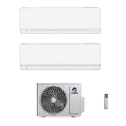 Condizionatore Climatizzatore Gree Dual Split Inverter R-32 Modello Cosmo 12000+18000 BTU Wi-Fi Integrato Con GWHD(24)NK6OO