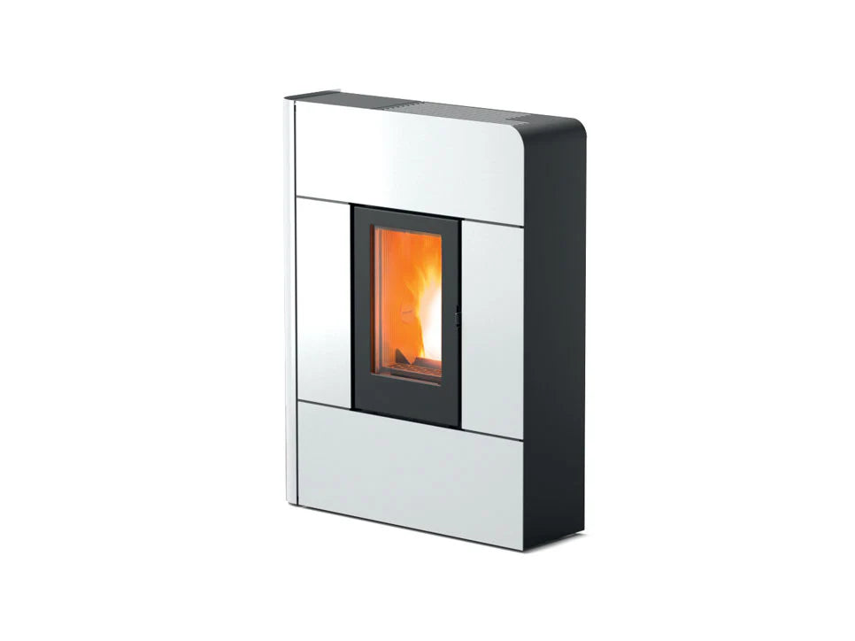 Stufa a Pellet MCZ Canalizzata Raam Comfort Air 8 R Easy Da 8 KW Vari Colori