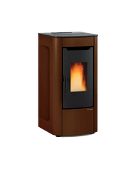 Stufa A Pellet La Nordica Extraflame Modello SABRY 5.0 Da 7 kW Colore Bronzo