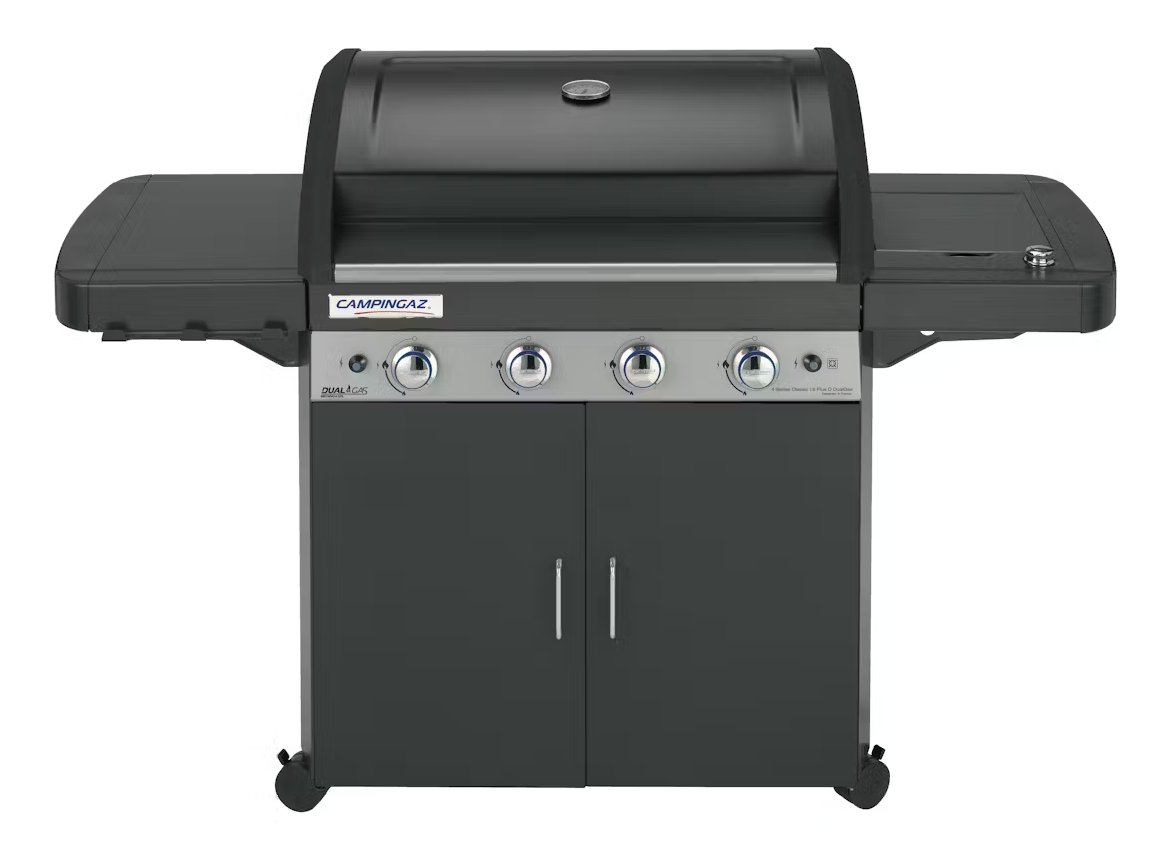 BARBECUE DUALGAS 4 CLASSIC LS PLUS DARK 12.8+2.3KW