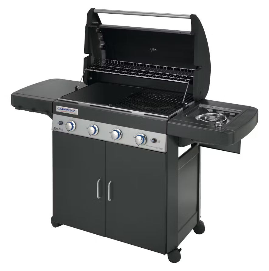 BARBECUE DUALGAS 4 CLASSIC LS PLUS DARK 12.8+2.3KW