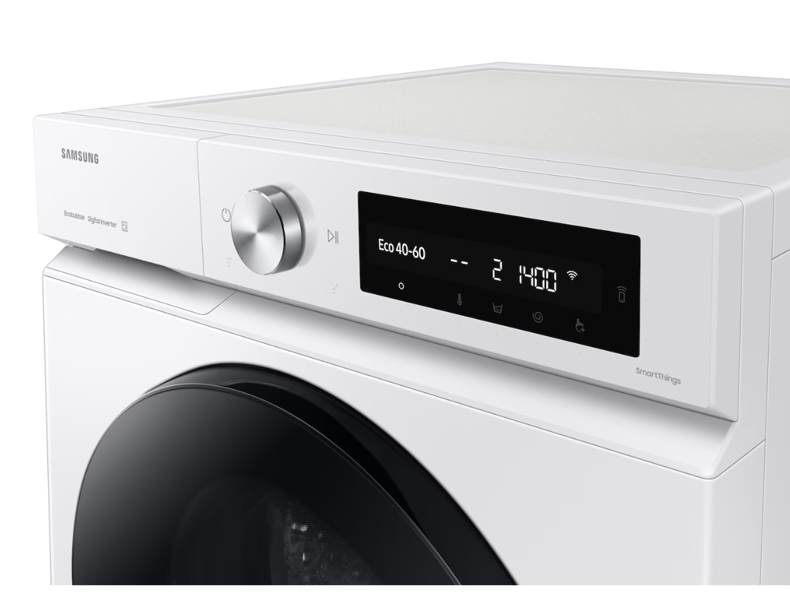 Lavatrice Libera Installazione Caricamento Frontale Samsung Bespoke AI™ 9Kg WW90DB7U34GWU3 Bianco Classe A ** PROMO **