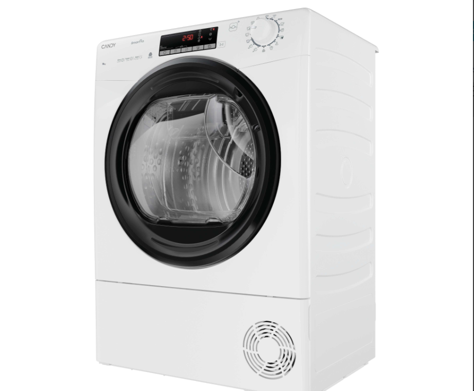 Asciugatrice Candy Smart Pro 10kg Classe D Bianco Inverter Refresh Wi-Fi CROEH10N2TBE-S