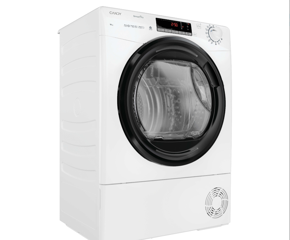 Asciugatrice Candy Smart Pro 10kg Classe D Bianco Inverter Refresh Wi-Fi CROEH10N2TBE-S