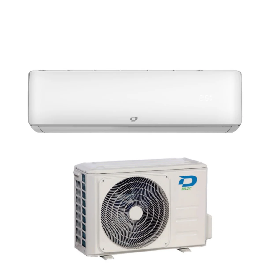 Condizionatore Climatizzatore Diloc SkyPlus09 Monosplit Inverter R-32 9000 BTU Wi-Fi