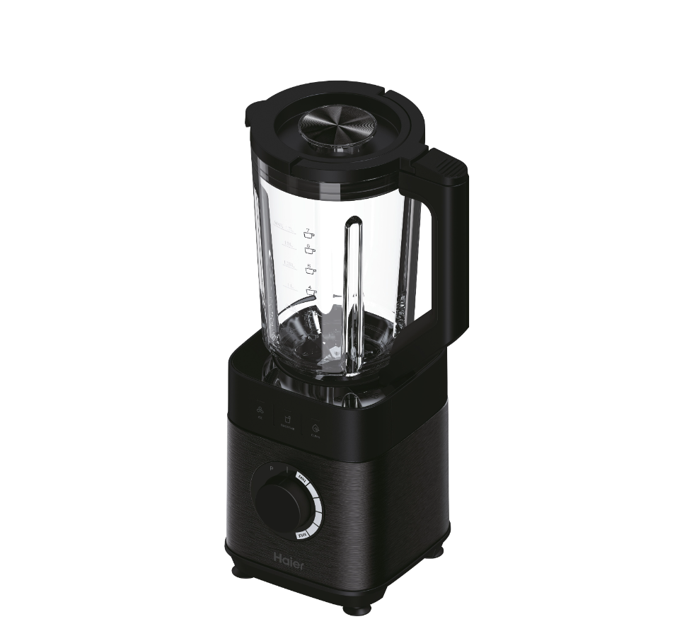 Frullatore Haier I-Master Serie 5 Obsidian Grey HBL5B2 011, 6 Lame in Acciaio Inox, Caraffa in Vetro Da 2L