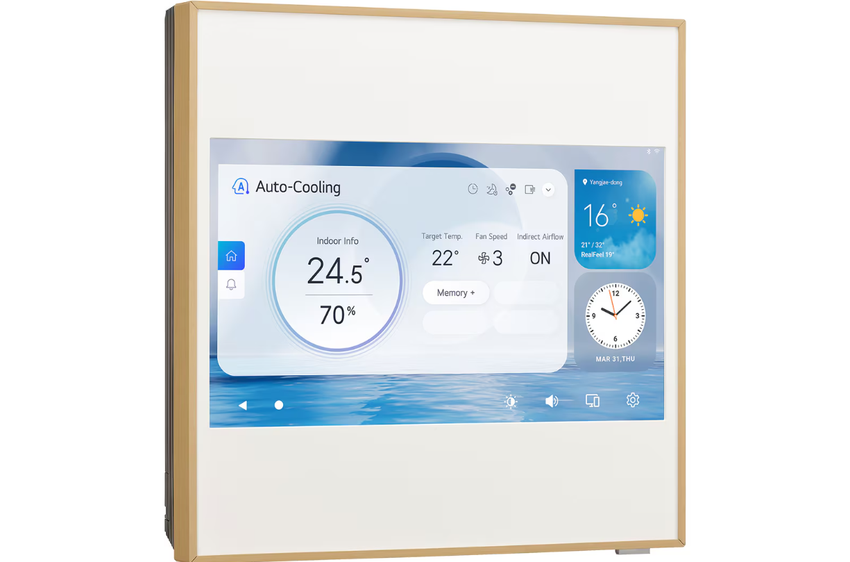Condizionatore Climatizzatore LG Trial Split Inverter R-32 Artcool Gallery LCD 9000+9000+9000 Btu con MU3R21 Wi-Fi Integrato