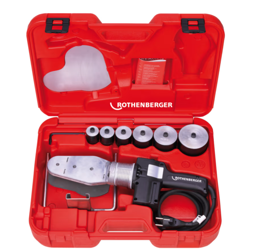 Polifusore termostatico ROWELD P 63 S – 5 Completo di matrici 20 - 25 - 32